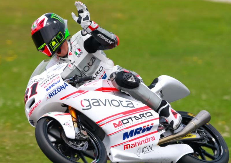 Moto3. Tripletta italiana ad Assen