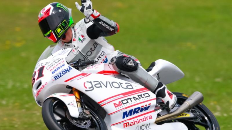 Moto3. Tripletta italiana ad Assen