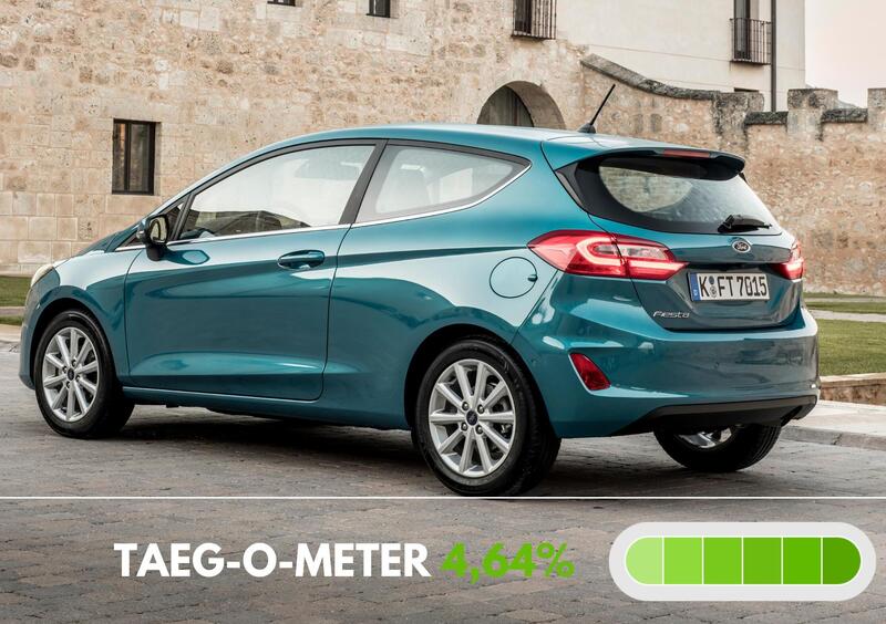 Ford Fiesta anticipo di 2.500 euro e tasso basso con la promozione IdeaFord