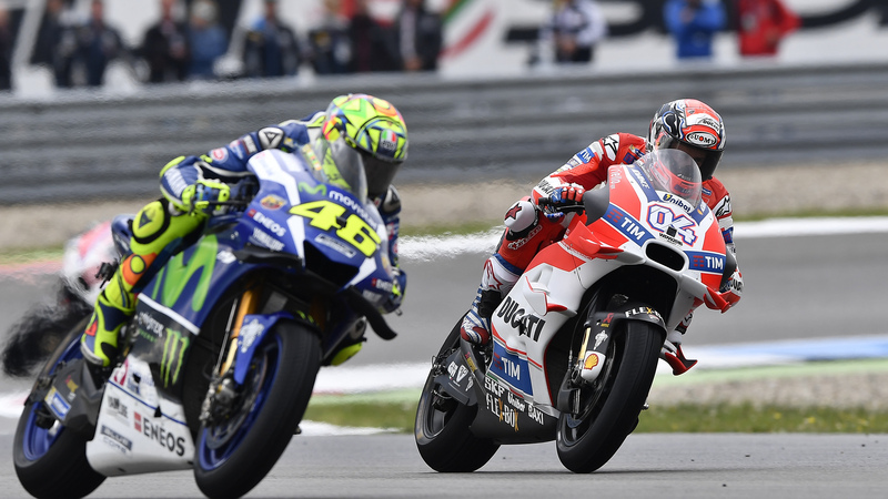 MotoGP, Assen 2016. Dovizioso: &quot;Io e Rossi ci siamo autoeliminati&quot;