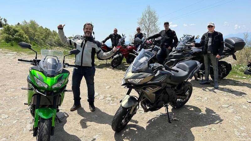 Kawasaki Versys 650 social test: l&#039;abbiamo fatta guidare a chi non l&#039;ha voluta! [VIDEO]