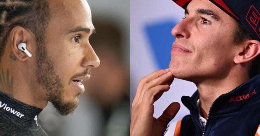 Il confronto del Dottor Ceccarelli: &quot;Ora Lewis Hamilton ha la sindrome di Marc Marquez&quot;