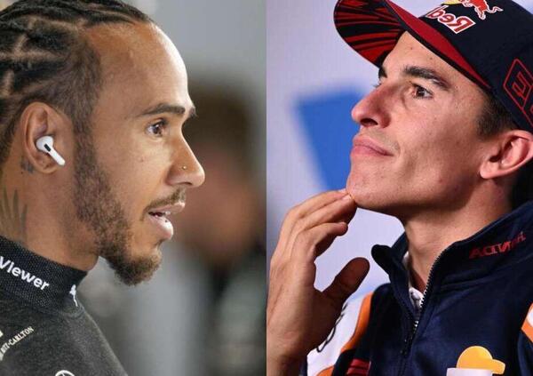 Il confronto del Dottor Ceccarelli: &quot;Ora Lewis Hamilton ha la sindrome di Marc Marquez&quot;