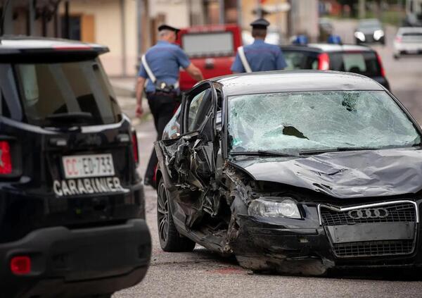 L&rsquo;Audi falcia la famiglia a Santo Stefano di Cadore e i corpi cadono a 30 metri dal luogo dell&rsquo;impatto