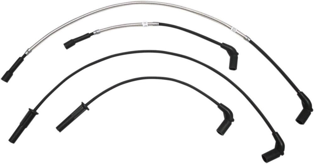 Cavi candele Magnum in treccia lucida per Touring 