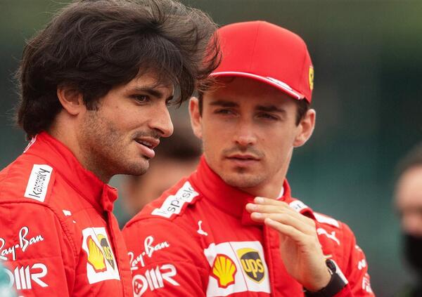 Tensione in casa Ferrari: Leclerc e Sainz discutono via radio in qualifica a Silverstone