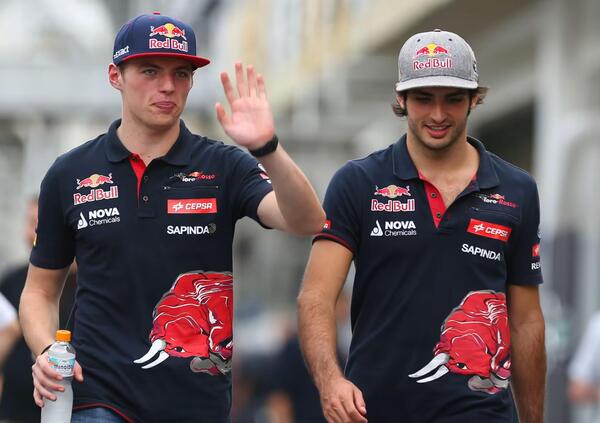 Carlos Sainz &quot;troppo politico&quot;? Spunta il retroscena sui problemi dello spagnolo in Toro Rosso con Max Verstappen