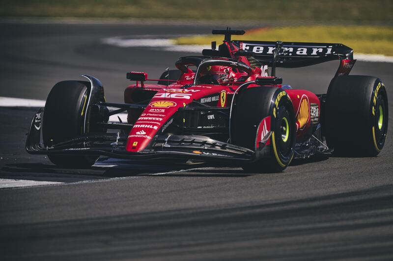 Charles Leclerc ha concluso il GP di Silverstone in nona posizione