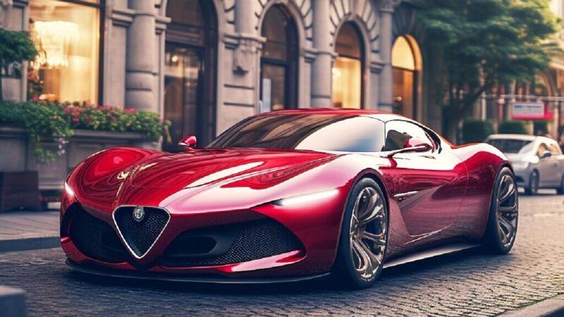 Render Alfa Romeo 6C di AlfistiCrew