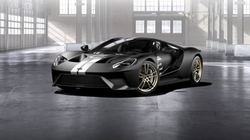 Ford GT &#039;66 Heritage Edition: si celebra la prima vittoria a Le Mans 1966