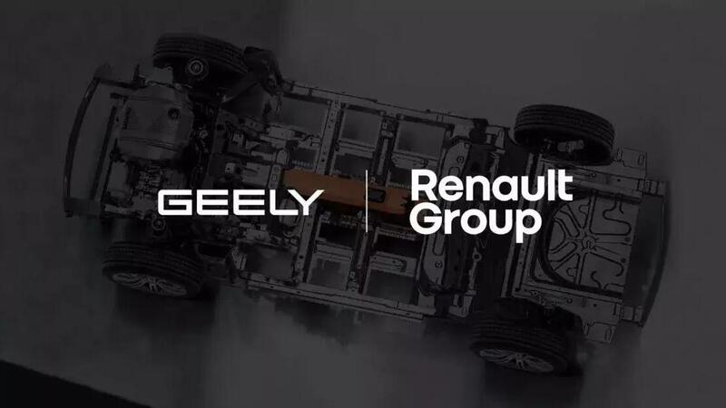 Renault e Geely: accordo al 50% ciascuna per i motori termici 