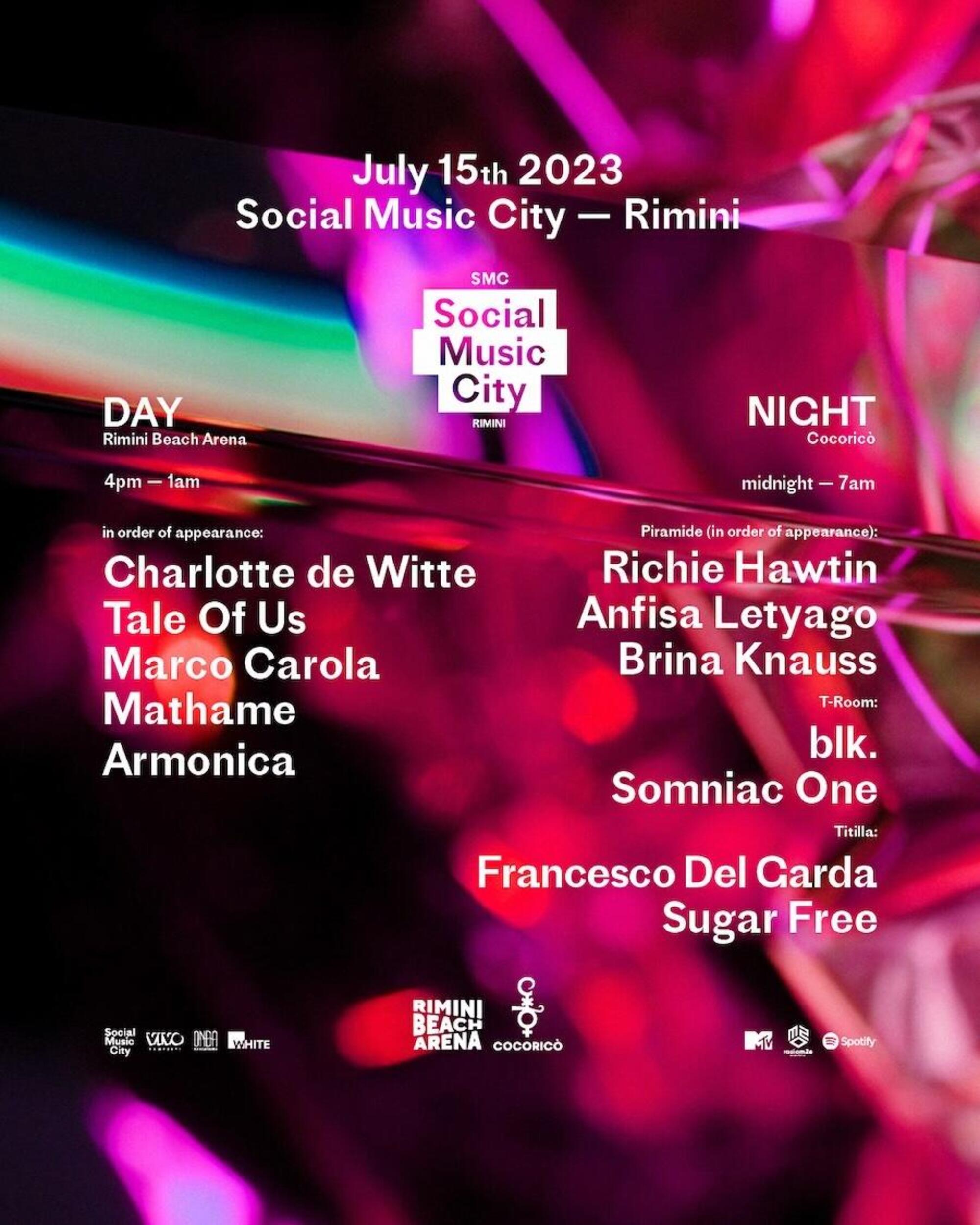 Social Music City Rimini 2023 Cocoric&ograve;