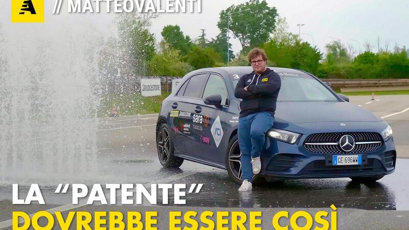 L&#039;esame della patente dovrebbe essere cos&igrave;. Ecco come si impara a guidare davvero [Video]