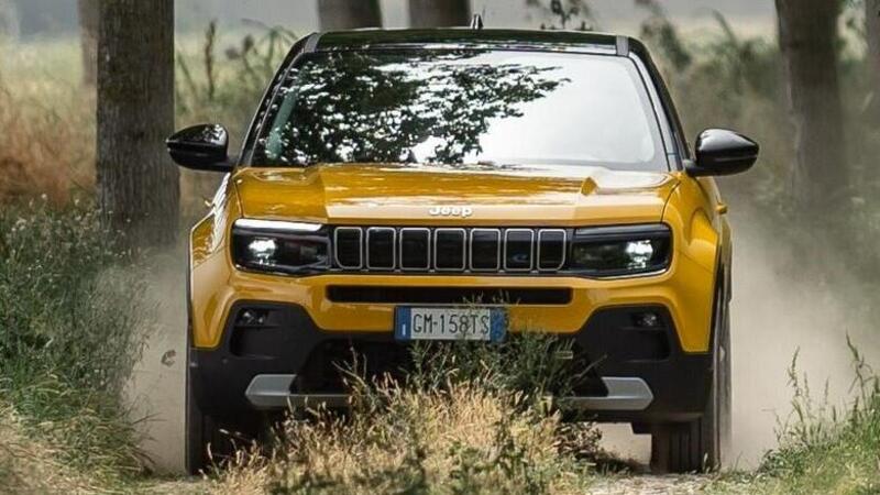 Jeep Avenger elettrica: l&#039;avranno i Vigli del Fuoco