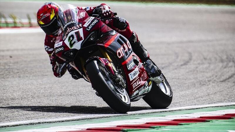 SBK 2023. GP d&#039;Italia. Primo tempo di Michael Ruben Rinaldi nelle libere di Imola