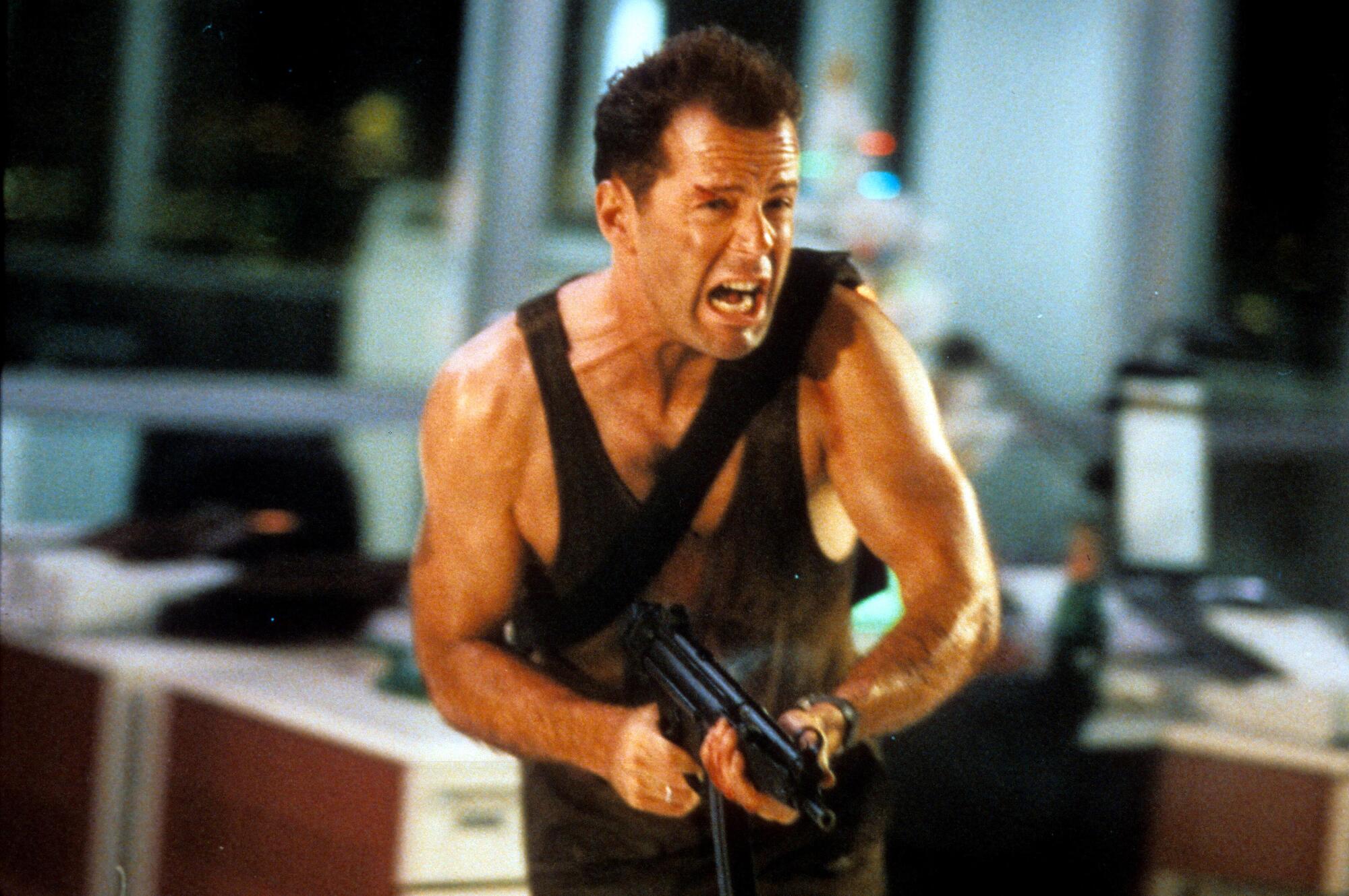 Bruce Willis in Die Hard, Trappola di cristallo (1988)