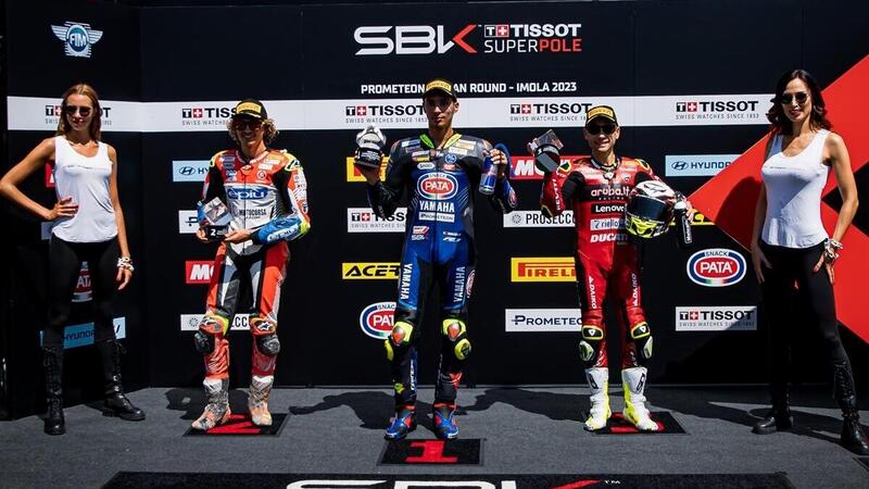 SBK 2023. GP d&#039;Italia. Toprak Razgatlioglu conquista la Superpole a Imola