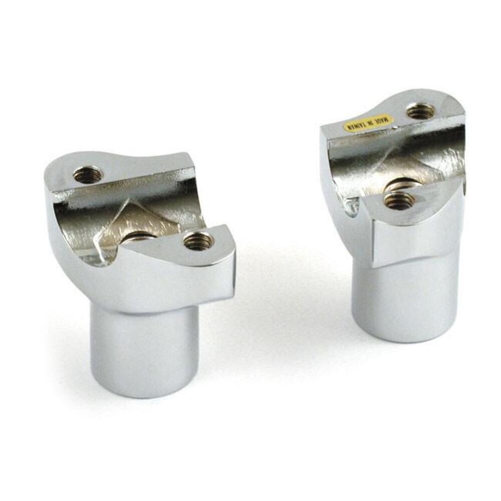 Riser OEM Style, dritti, alti 2’’ cromati, Per man 