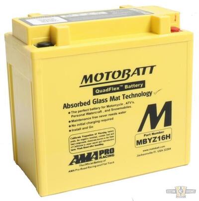 Batteria MOTOBATT gialla Per Sportster S 2021 e 20