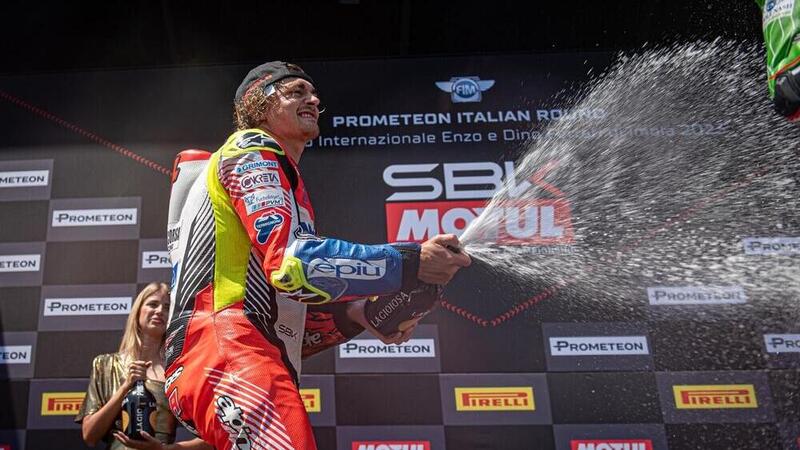 SBK 2023. GP d&#039;Italia a Imola. Axel Bassani: &quot;Ho provato a imporre il mio ritmo ma... Toprak &egrave; Toprak!&quot;