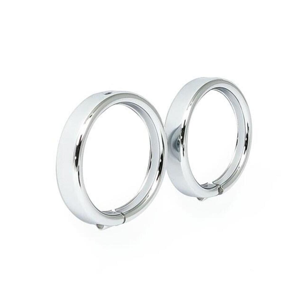 Ghiere per frecce a lenti piatte Recessed cromate 