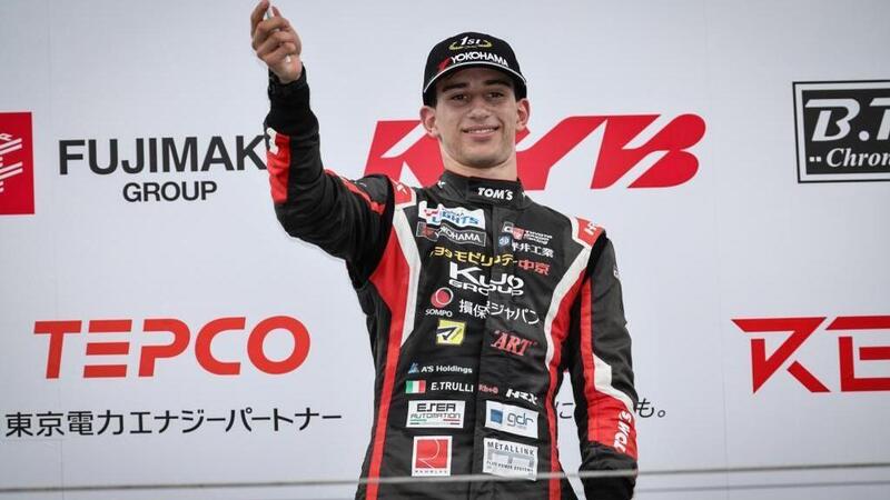 Superformula Light. Enzo Trulli: Bis al Fuji in gara 3 dalla pole alla vittoria e giro veloce