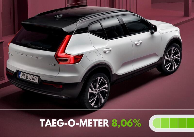 Volvo XC40 in offerta con 327 euro al mese e anticipo di 10.756 in leasing