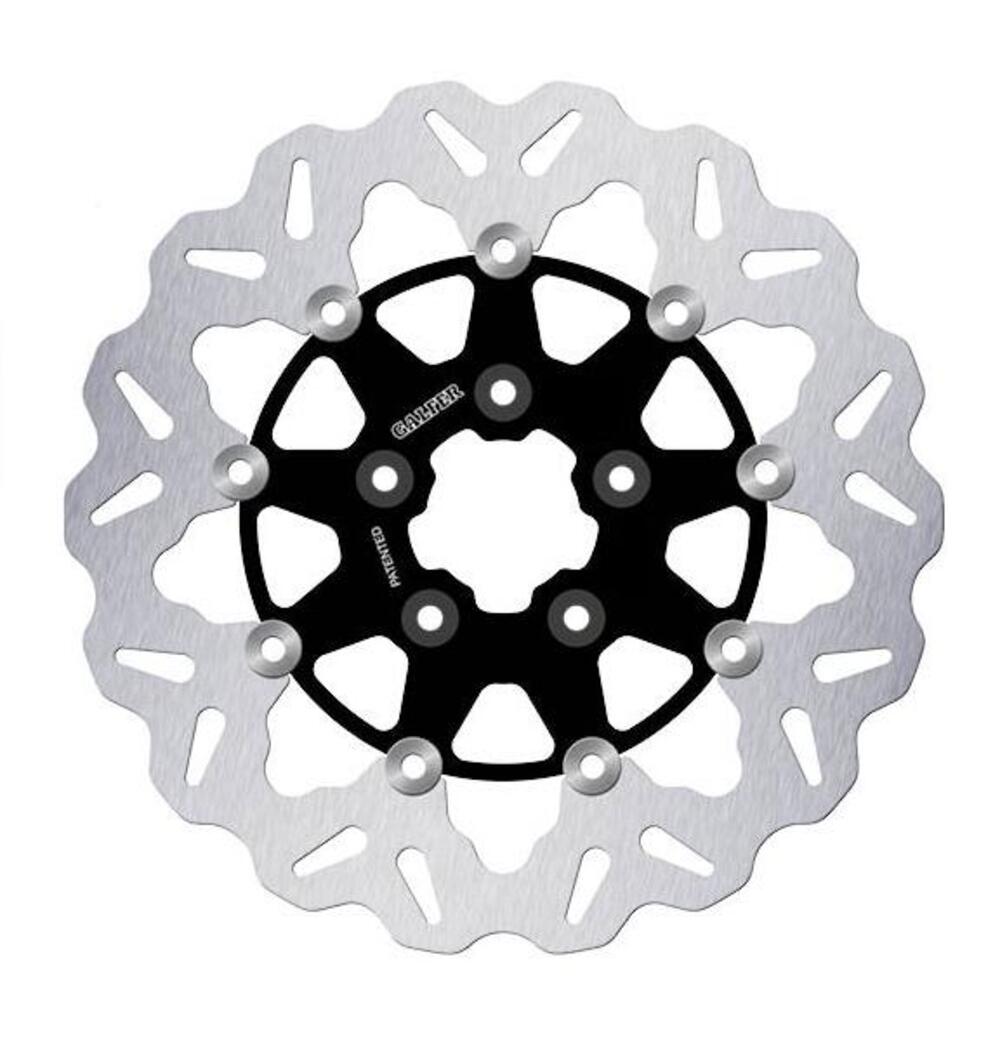 Disco freno anteriore diametro 11,5" flottante ner Galfer