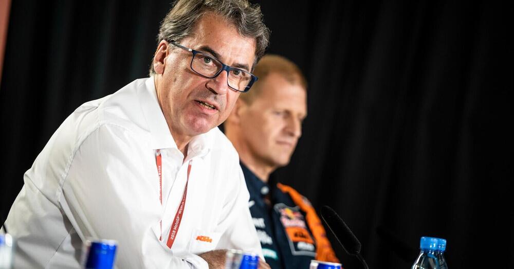 Il boss di KTM: &ldquo;Marc Marquez? Noi abbiamo un altro stile. Acosta e Fernandez saranno con noi&rdquo;
