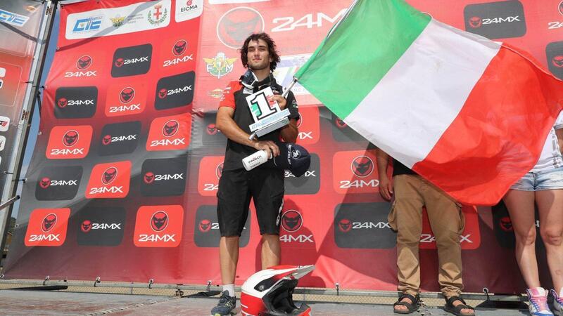 Enduro Assoluti. Holcombe Gigante, Cristino Campione