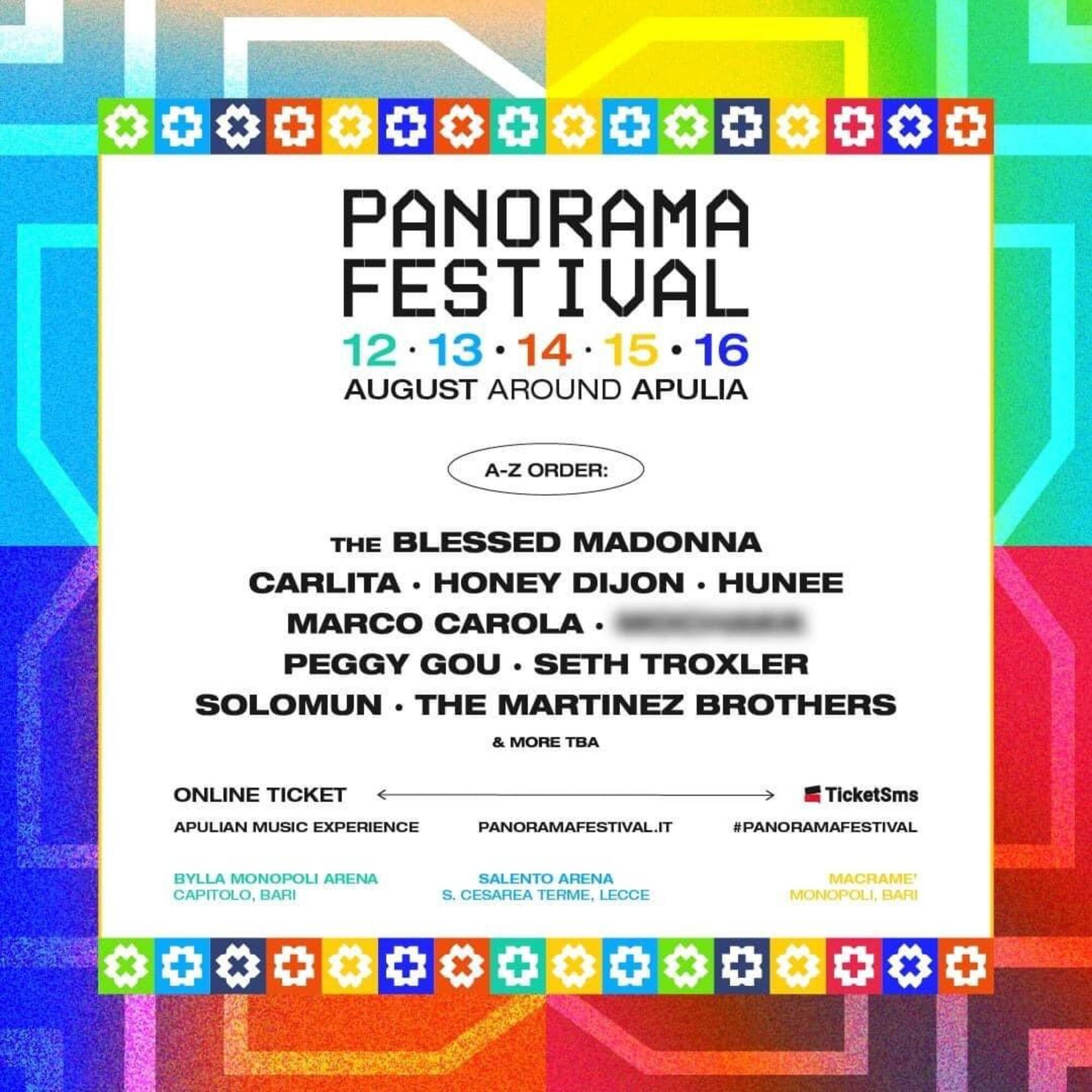 Il programma del Panorama Festival