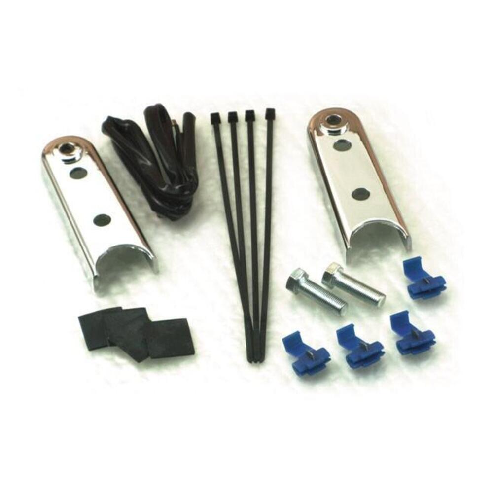 kit ricollocazione frecce posteriori cromato per S 