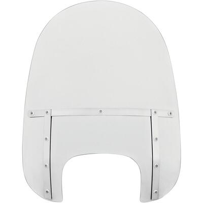 Parabrezza Memphis Fats alto 53 cm trasparente per 