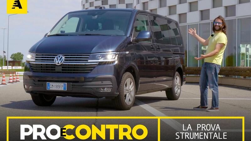 Volkswagen Caravelle T6.1: Pro e Contro. Ecco la nostra prova strumentale e tutti i numeri della pagella [VIDEO]