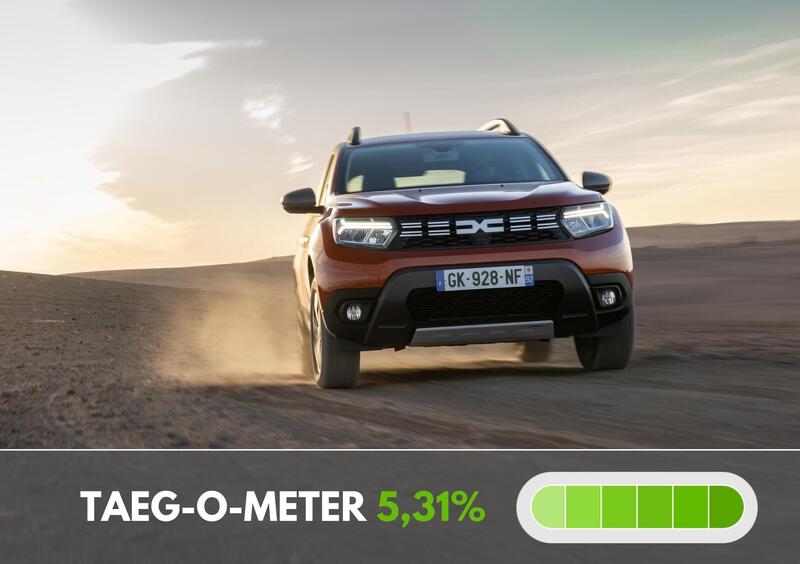 Dacia Duster GPL a 169 euro al mese