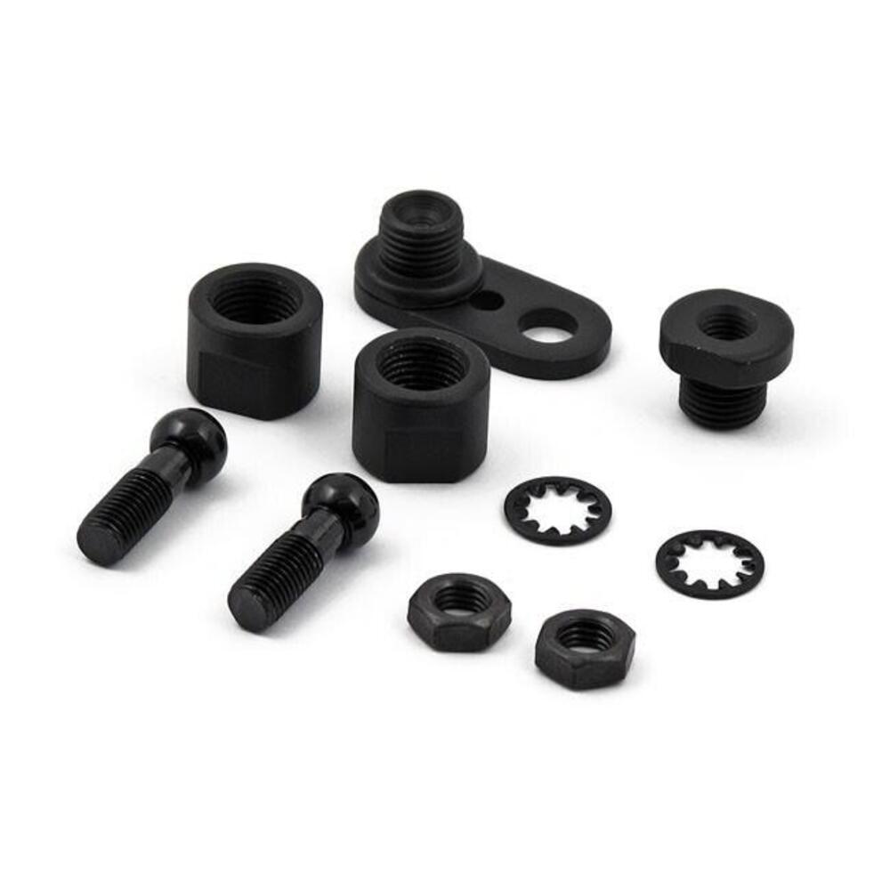 Supporti frecce neri con snodo regolabile da fissa 