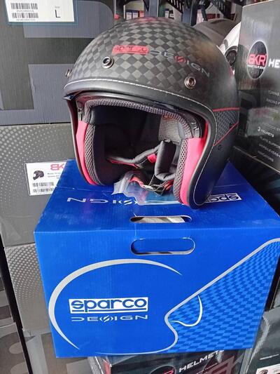 OFFERTA CASCO SPARCO CARBON CAFE RACER Carbon Dream