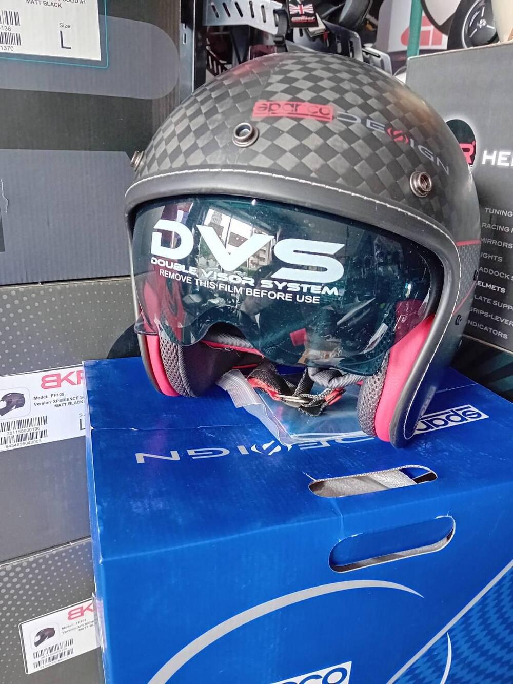 OFFERTA CASCO SPARCO CARBON CAFE RACER Carbon Dream (2)