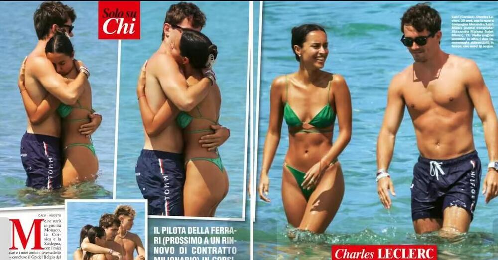 L&#039;estate a tutto gossip di Charles Leclerc e Carlos Sainz: nuovi amori, paparazzate su Chi e polemiche social