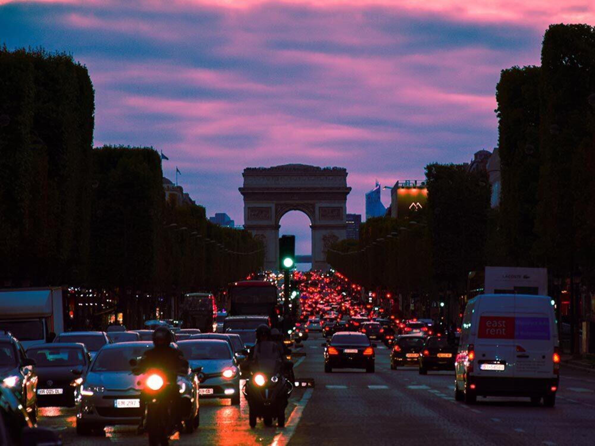 Il traffico a Parigi