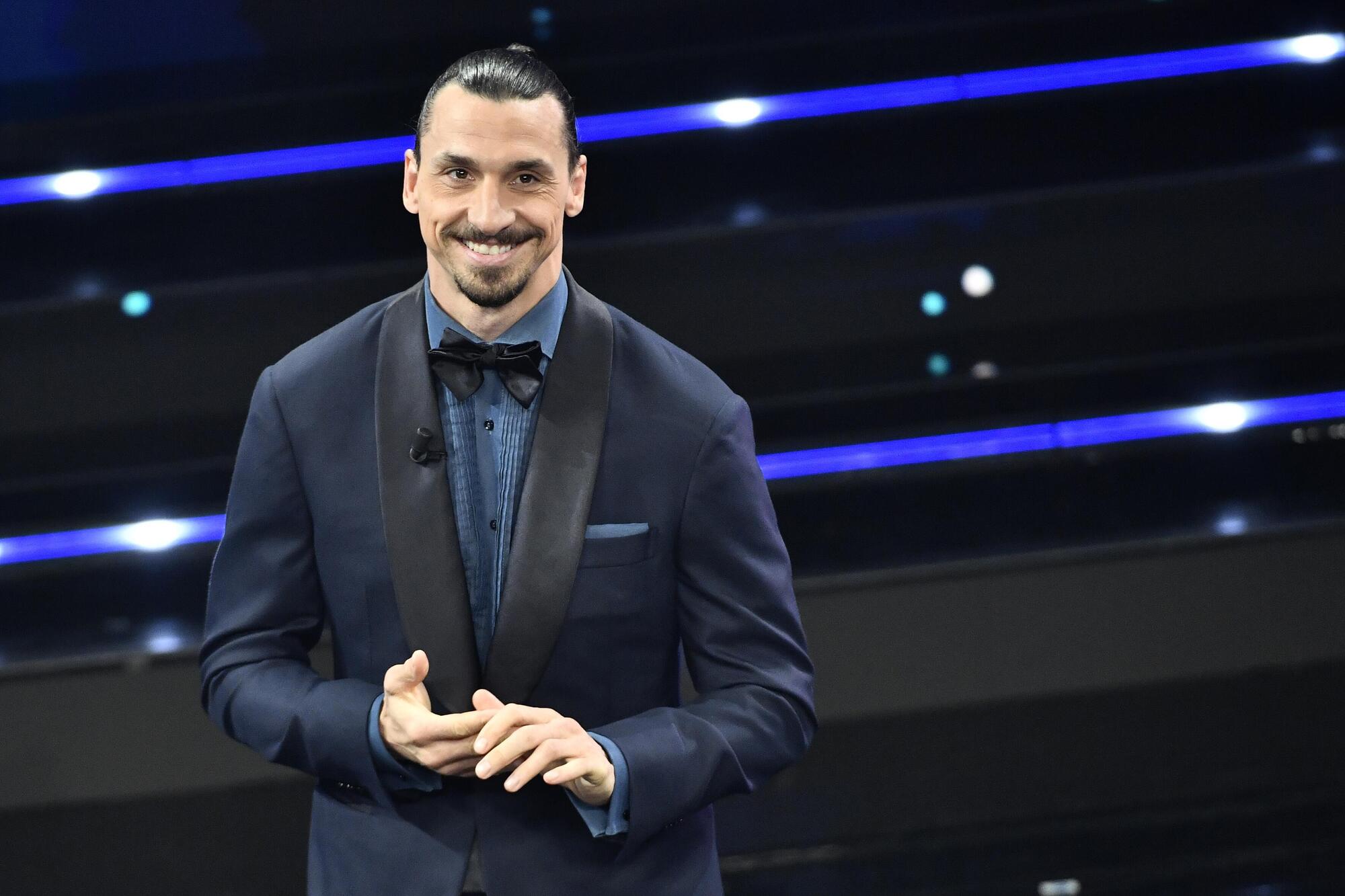 Zlatan Ibrahimovic a Sanremo 2021