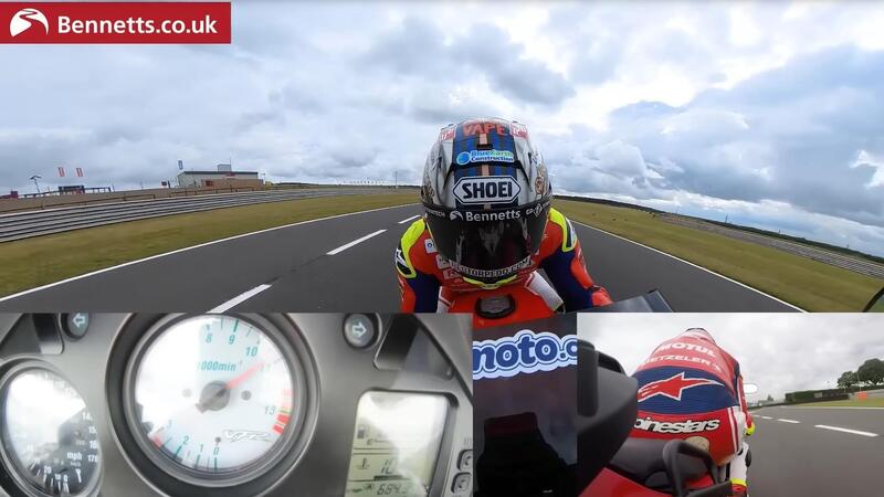 Hey, ma quello &egrave; John McGuinness su una VFR 800!