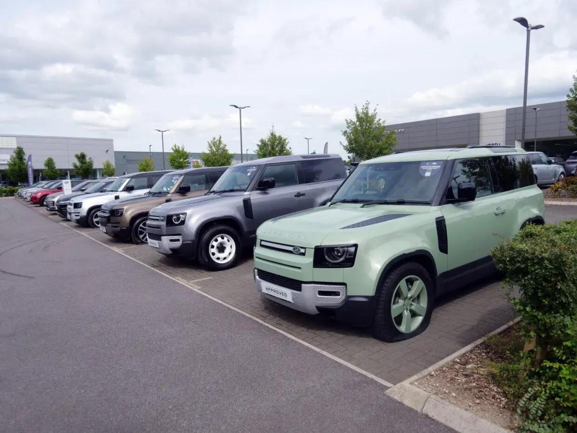 Il rivenditore di Land rover a Exeter