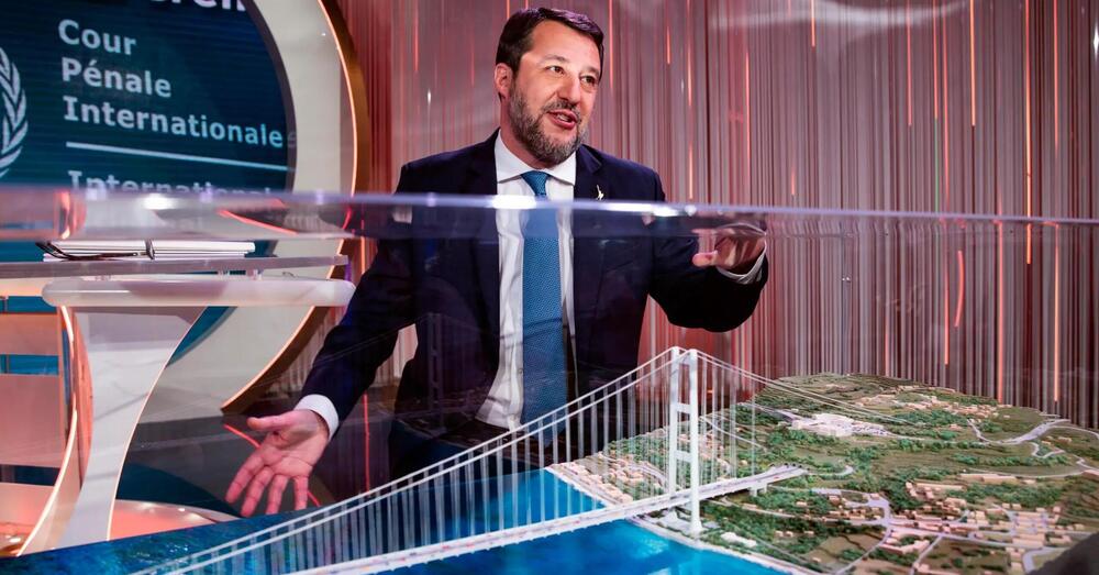 Com&#039;&egrave; che Salvini parla del ponte sullo Stretto e dimentica l&#039;alluvione a Bardonecchia?