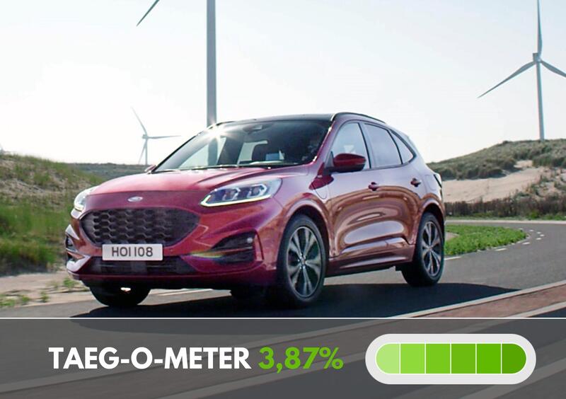 Micro tasso per Ford Kuga, ma solo per le versioni Hybrid 