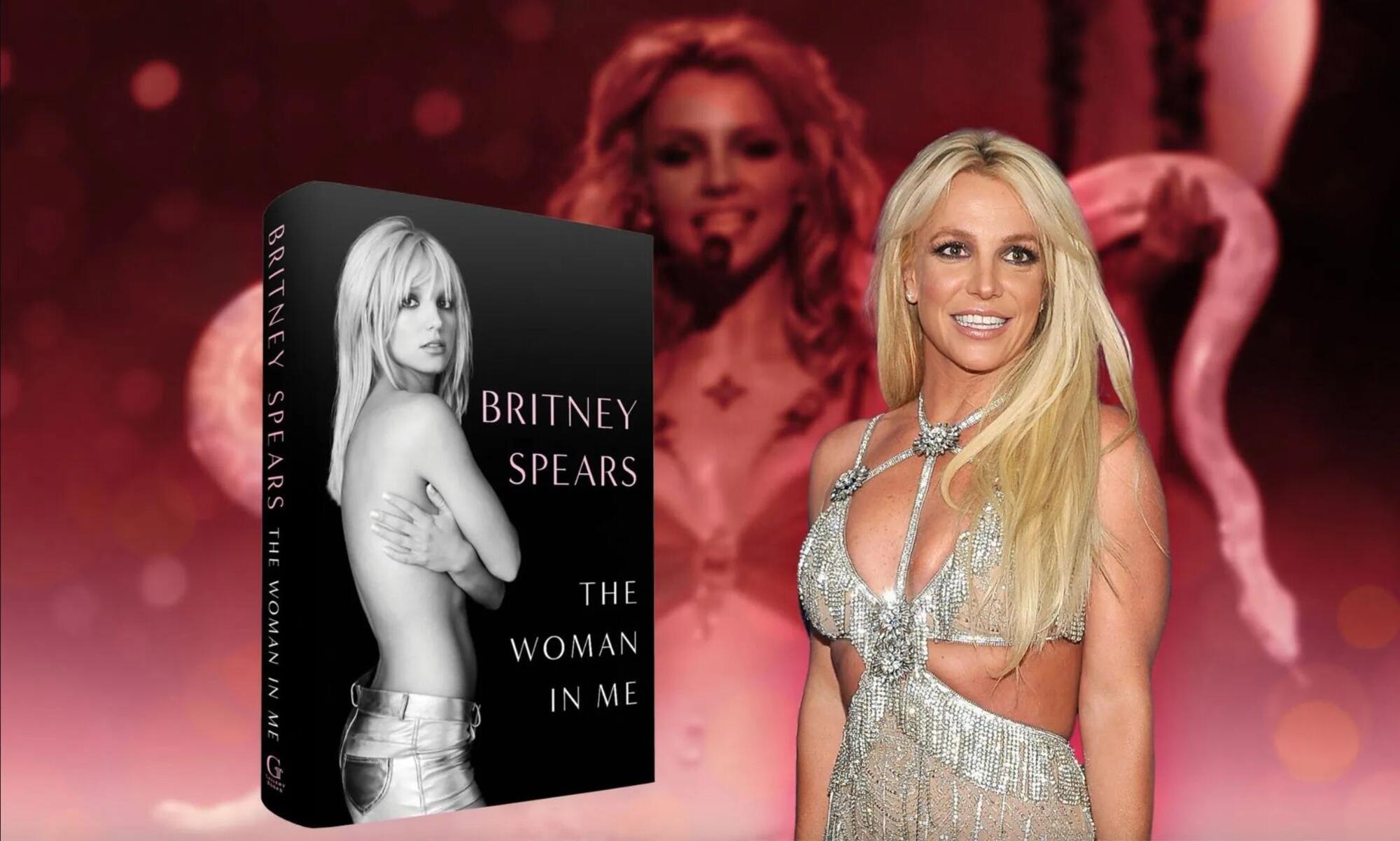 Britney Spears e la copertina del libro &quot;The woman in me&quot;