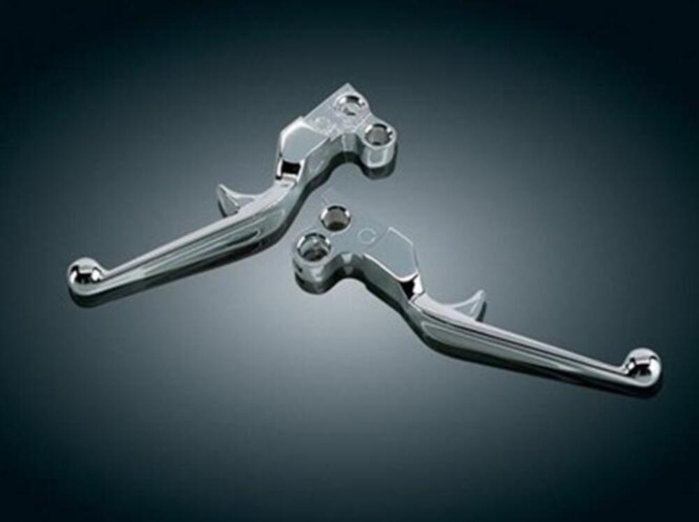 Leve freno e frizione cromate Trigger Per Softail 