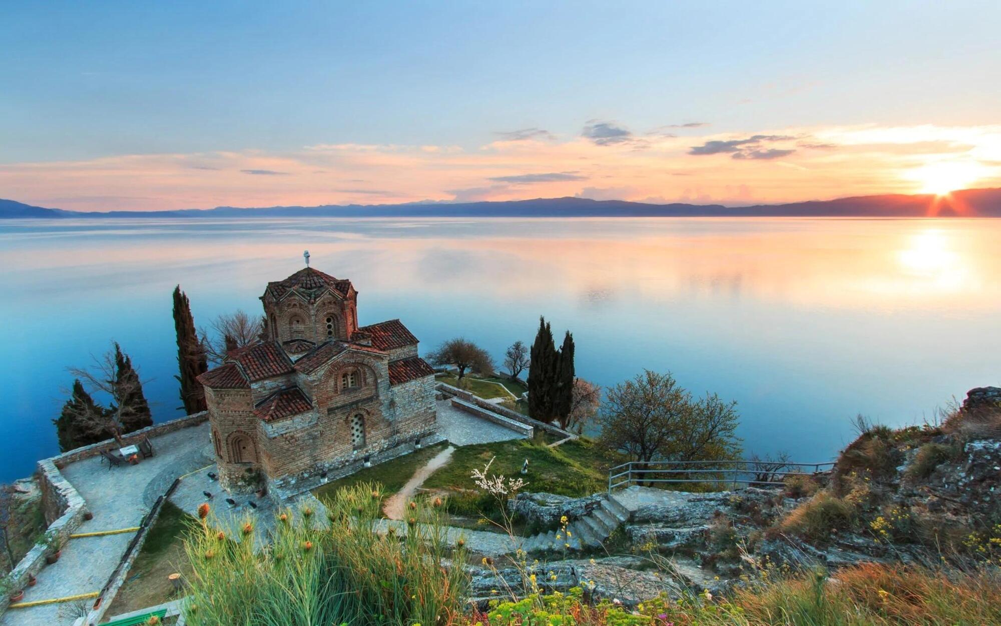 Il lago di Ohrid