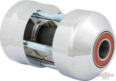 Mozzo billet anteriore cromato Custom Chrome 