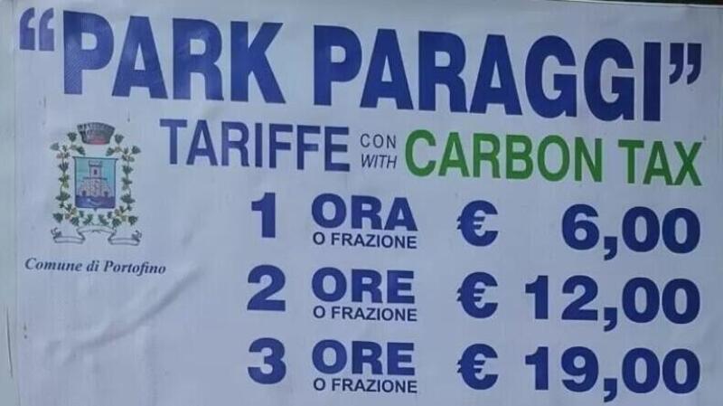 Portofino: parcheggio scontato con l&#039;elettrica